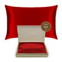 Red Silk Pillowcase