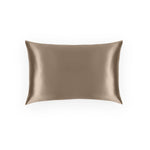 Taupe Silk Pillowcase