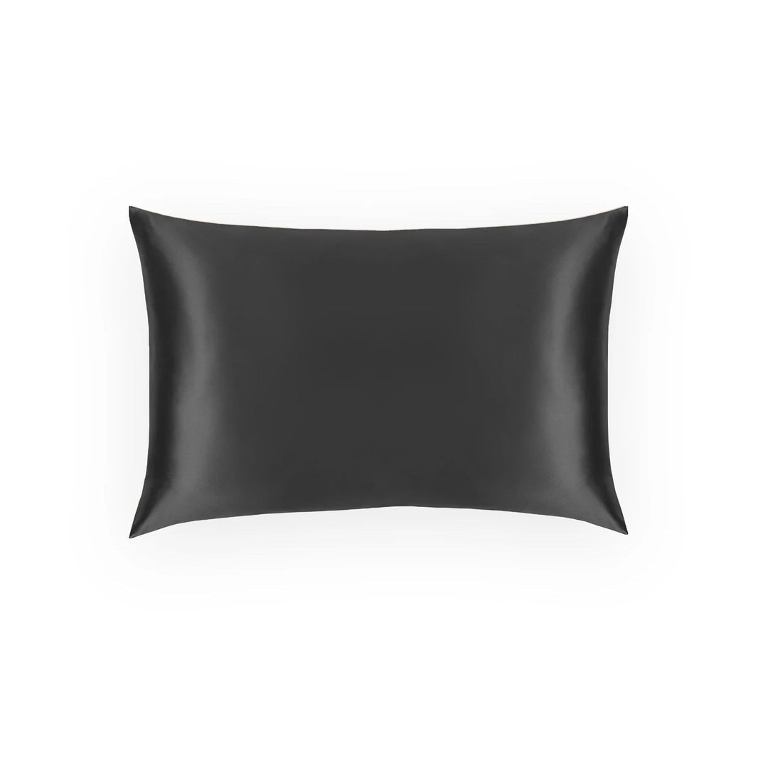 Charcoal Silk Pillowcase