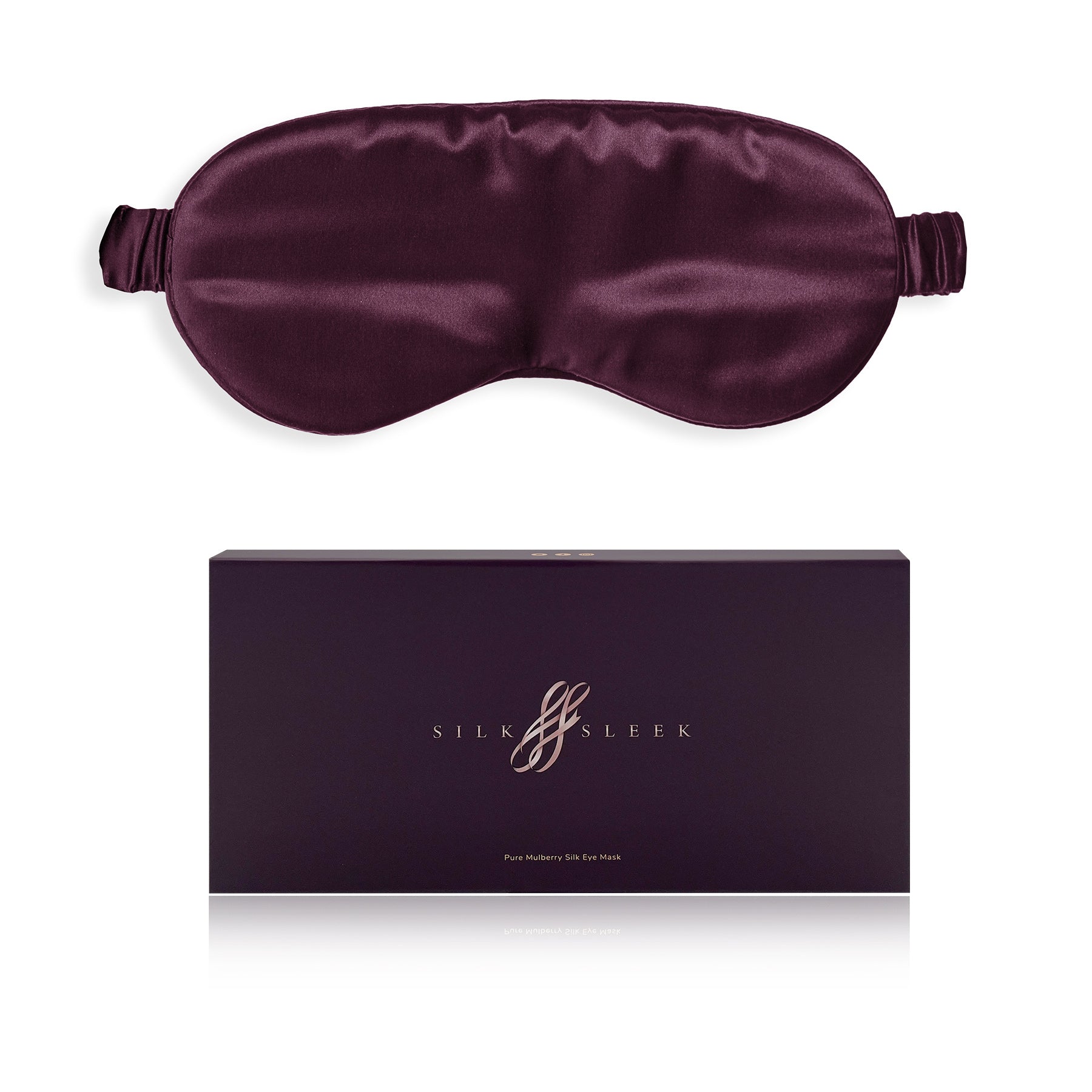 burgundy sleep eye mask