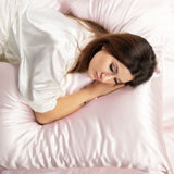 Pink Silk Pillowcase For Hair and Skin