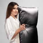 Charcoal Mulberry Silk Pillowcase