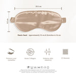 Champagne Silk Sleep Mask - SilkSleek