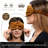 Copper Silk Sleep Mask - SilkSleek