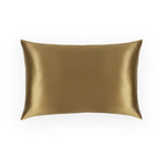 Gold Silk Pillowcase