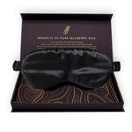 Black Silk Eye Mask