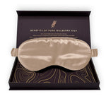 Champagne Silk Sleep Mask - SilkSleek