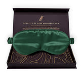 Emerald Silk Sleep Mask - SilkSleek