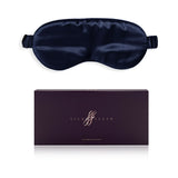 Navy Blue Silk Sleep Mask - SilkSleek