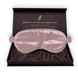 Pink Silk Eye Mask 